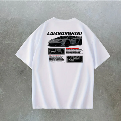 Lamborghini KOSZULKA Z TYLEM