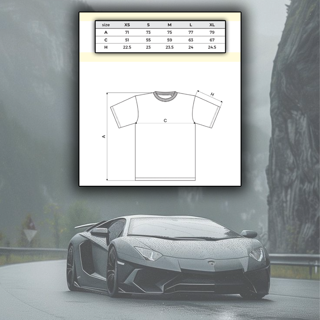 Lamborghini KOSZULKA Z TYLEM