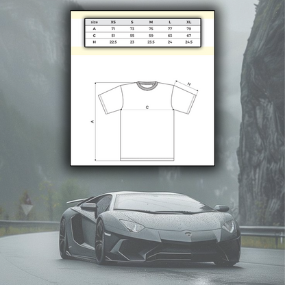Lamborghini KOSZULKA Z TYLEM